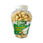 Kalbavi Cream and Onion Cashews Jar - 250g - Image 3