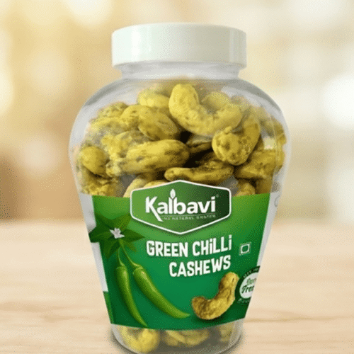 Kalbavi Premium Green Chilly Flavored Cashew