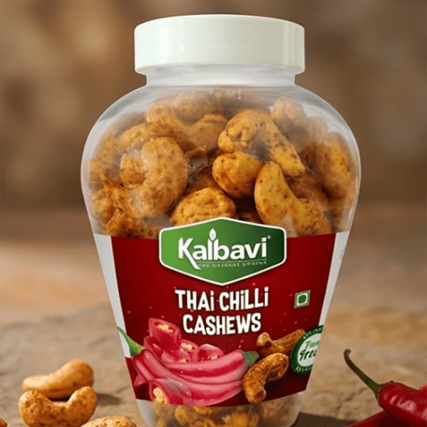 Kalbavi Premium Thai Chilly Flavored Cashews