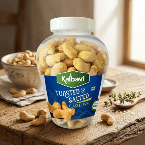 Kalbavi Toasted and Salted Cashew Jar