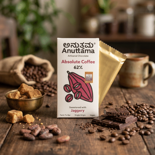 Anuttama Absolute Coffee 62% Artisanal Dark Chocolate