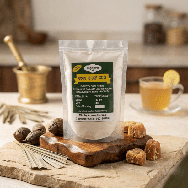Aranya Herbals Fresh Caryota Eendu Powder