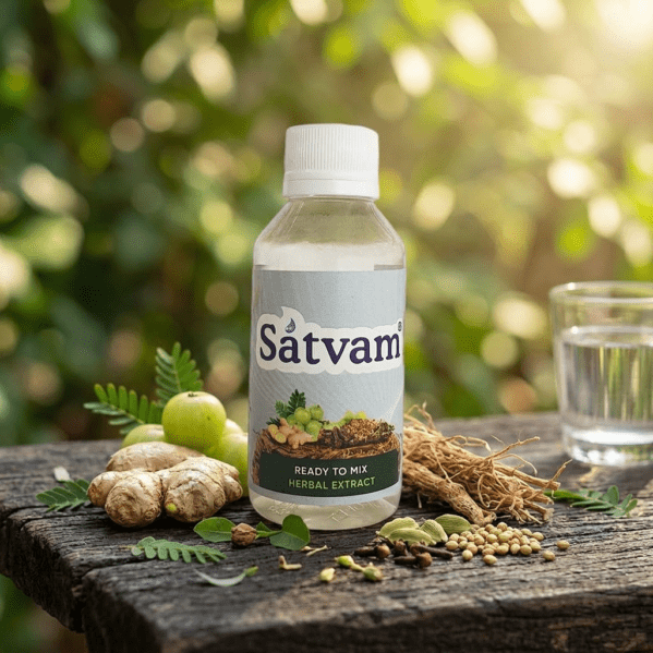 Satvam Ready To Mix Herbal Extract - 100ml/250ml
