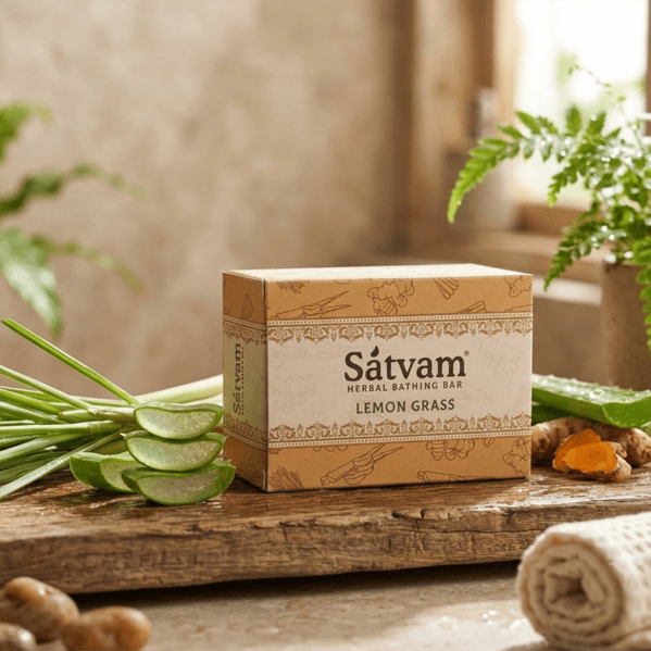 Satvam Soap Lemon Grass