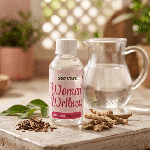Satvam Women Wellness Ready To Mix Herbal Extract