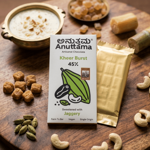 Anuttama Kheer Burst 45% Artisanal Dark Chocolate