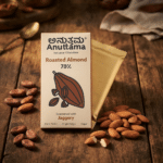 Anuttama 70% Roasted Almond Artisanal Dark Chocolate