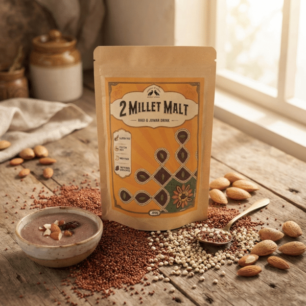 House of Neria 2 Millet Malt (Ragi & Jowar Drink)