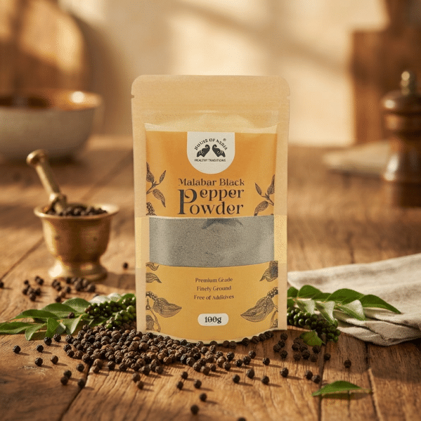 House of Neria Malabar Black Pepper Powder -100g