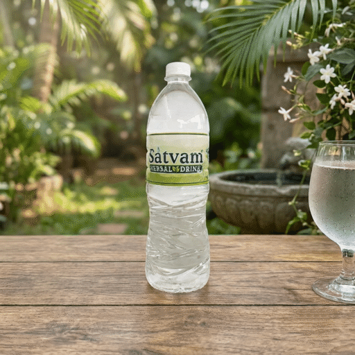 Satvam Herbal Drink (Packaged Drinking Water) - 1000ml